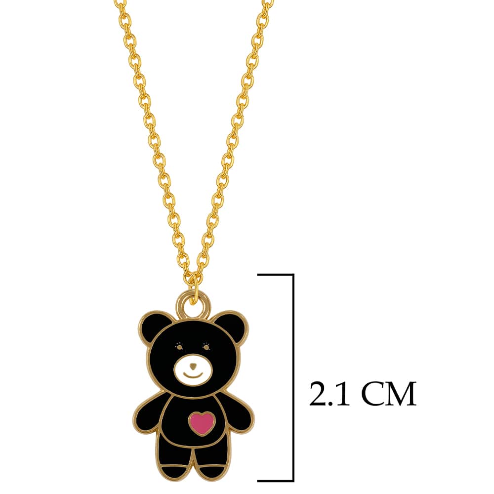 Black Teddy Necklace