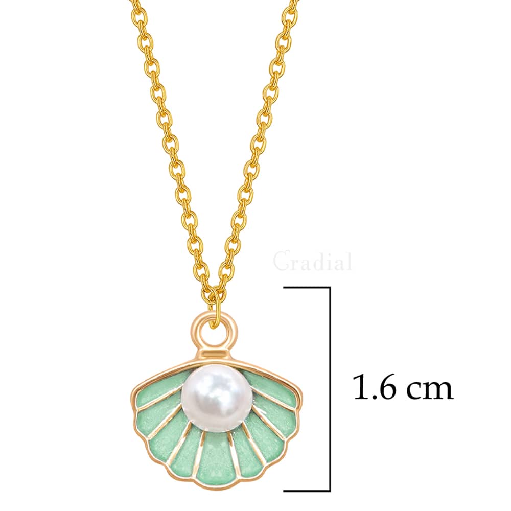Green Shell Necklace