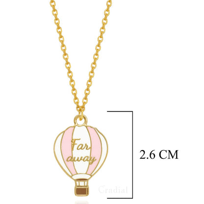 Hot Air Balloon Necklace
