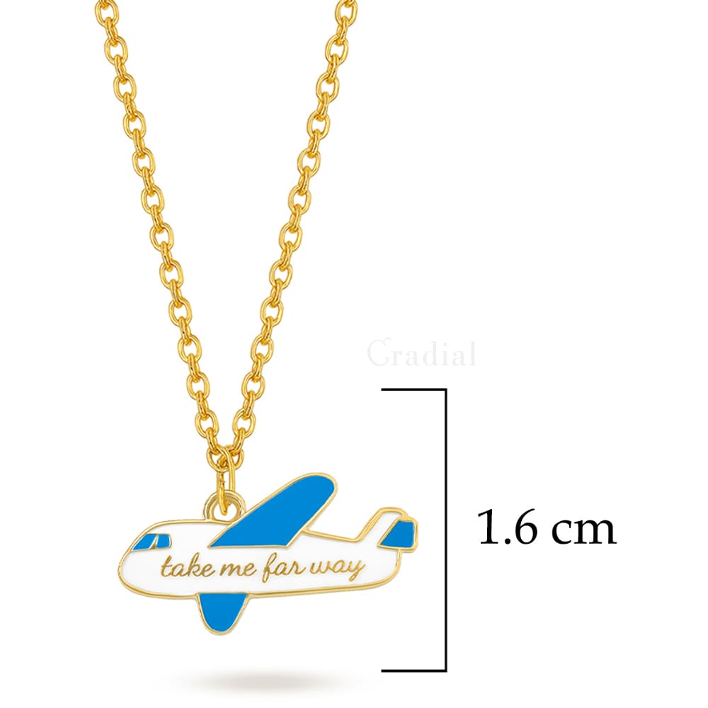 Plane Necklace