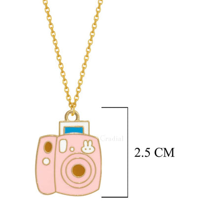Polaroid Camera Necklace