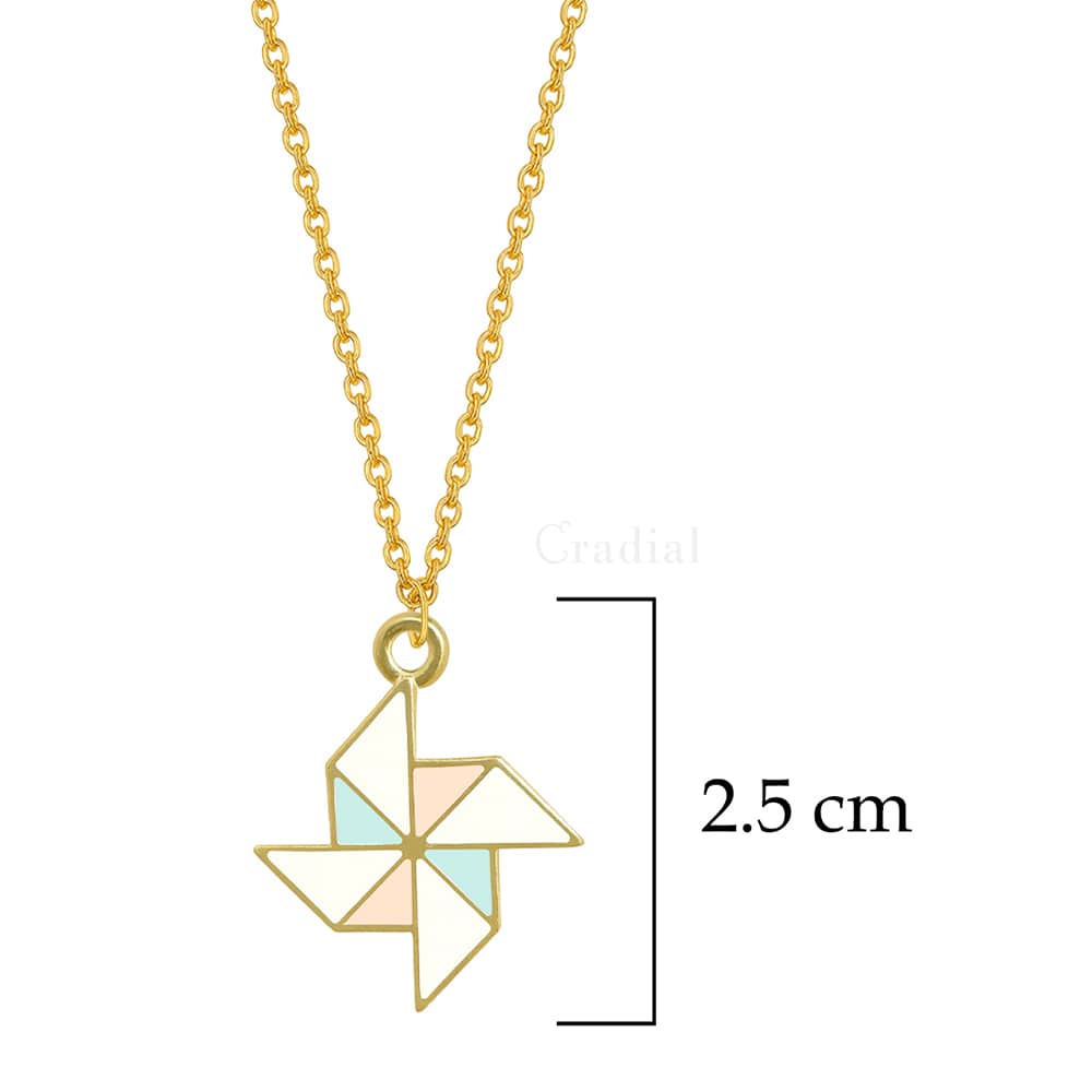 The Pinwheel Necklace