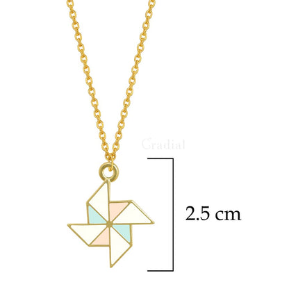 The Pinwheel Necklace