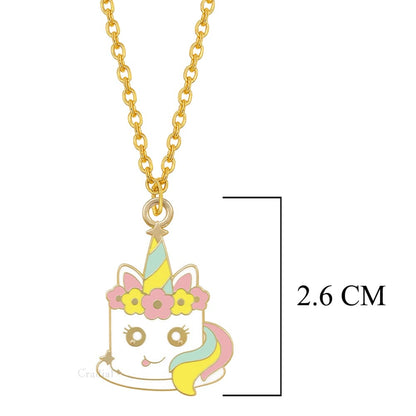 Unicorn Cake Necklace