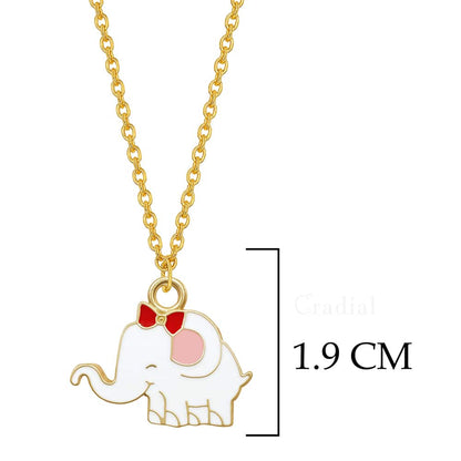 White Elephant Necklace