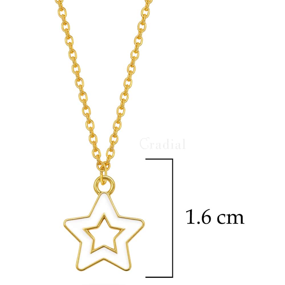 White Star Necklace