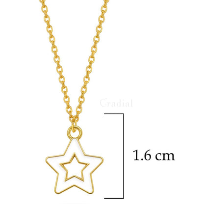 White Star Necklace