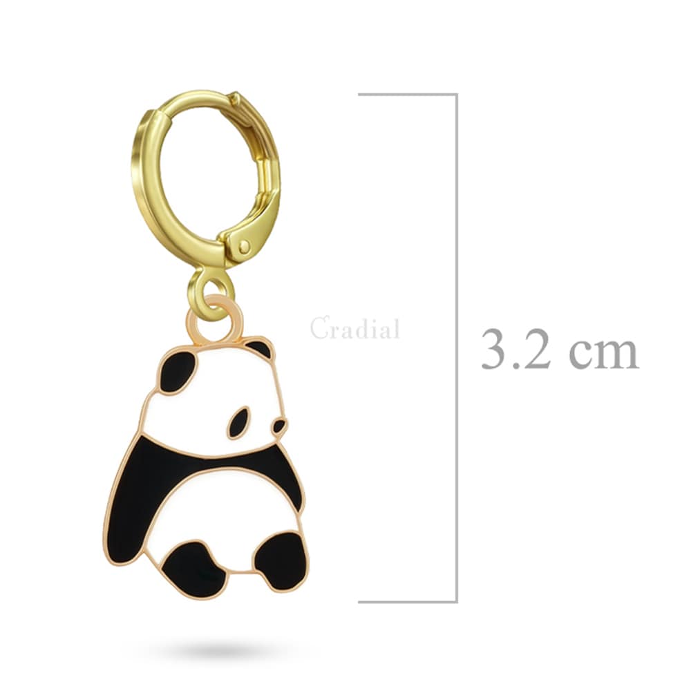 Sitting Panda Earrings