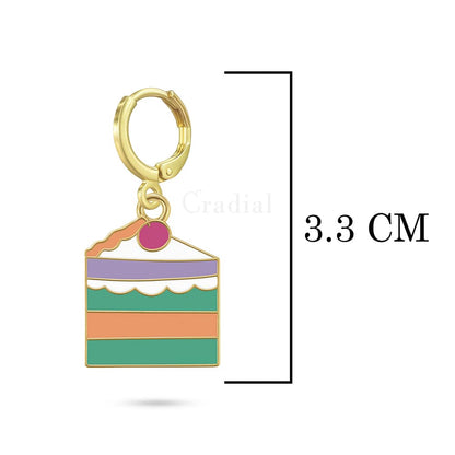 Slice Of Cake Earrings