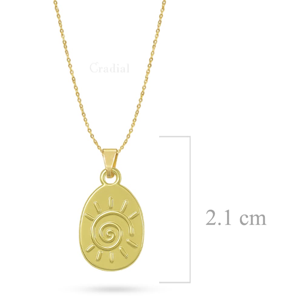 Spiral Seal Necklace