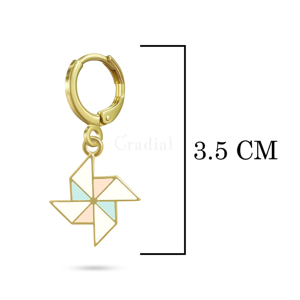 The Pinwheel Earrings
