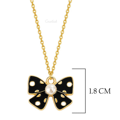 The Vivienne Bow Necklace