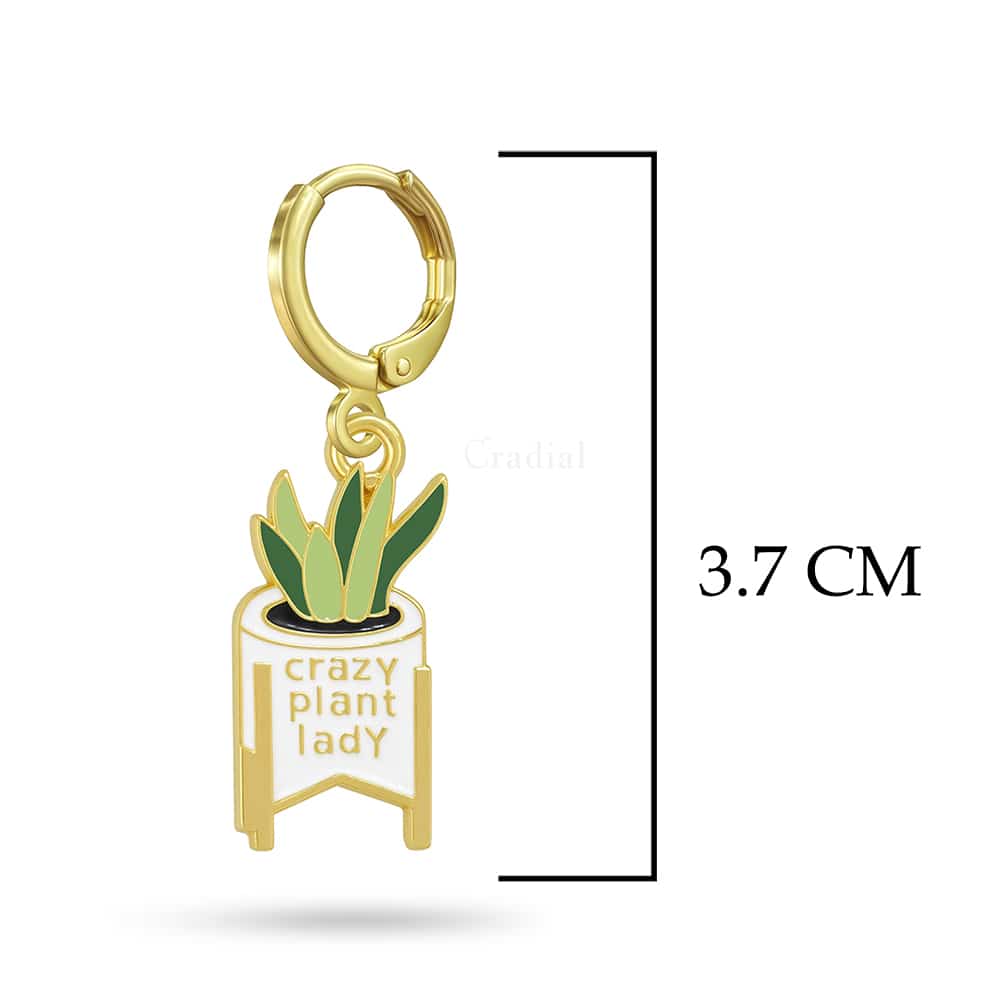 Crazy Plant Lady Earrings