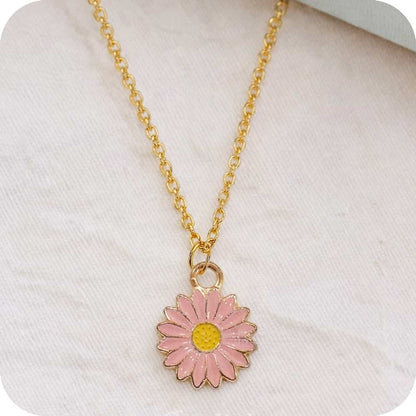 Daisy Charm Necklace