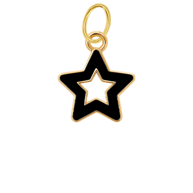 Black Star Charm