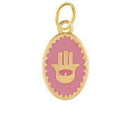 Pink Hamsa Seal