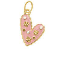 Pink Pearl Heart