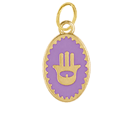 Purple Hamsa Seal