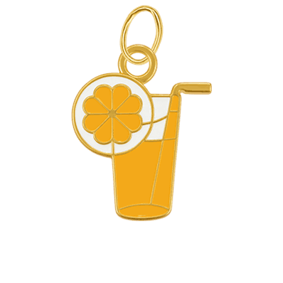 Orange Juice Charm