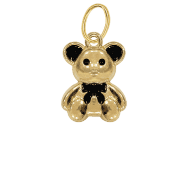 Gold Teddy Charm