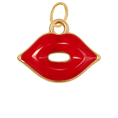 Lips Red Charm