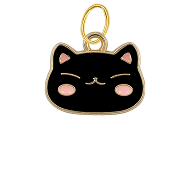 Blush Cat Black Charm