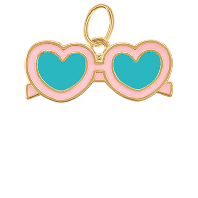 Heart Shades Charm