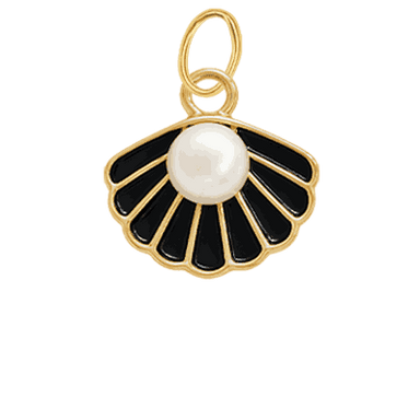 Black Shell Charm