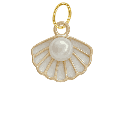 White Shell Charm