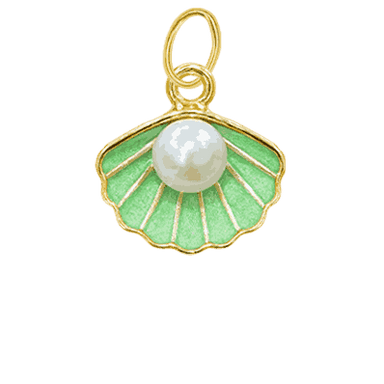 New Green Shell Charm