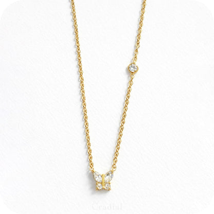 Flutter Gold Necklace