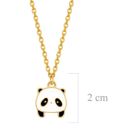 Tiny Panda Necklace