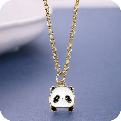 Tiny Panda Necklace