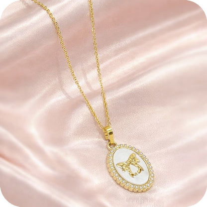 Bow Crest Necklace