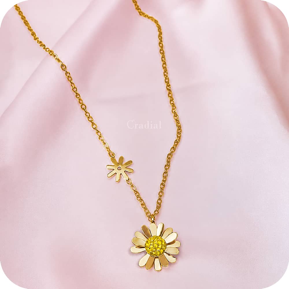 Sunflower Necklace