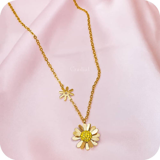 Sunflower Necklace