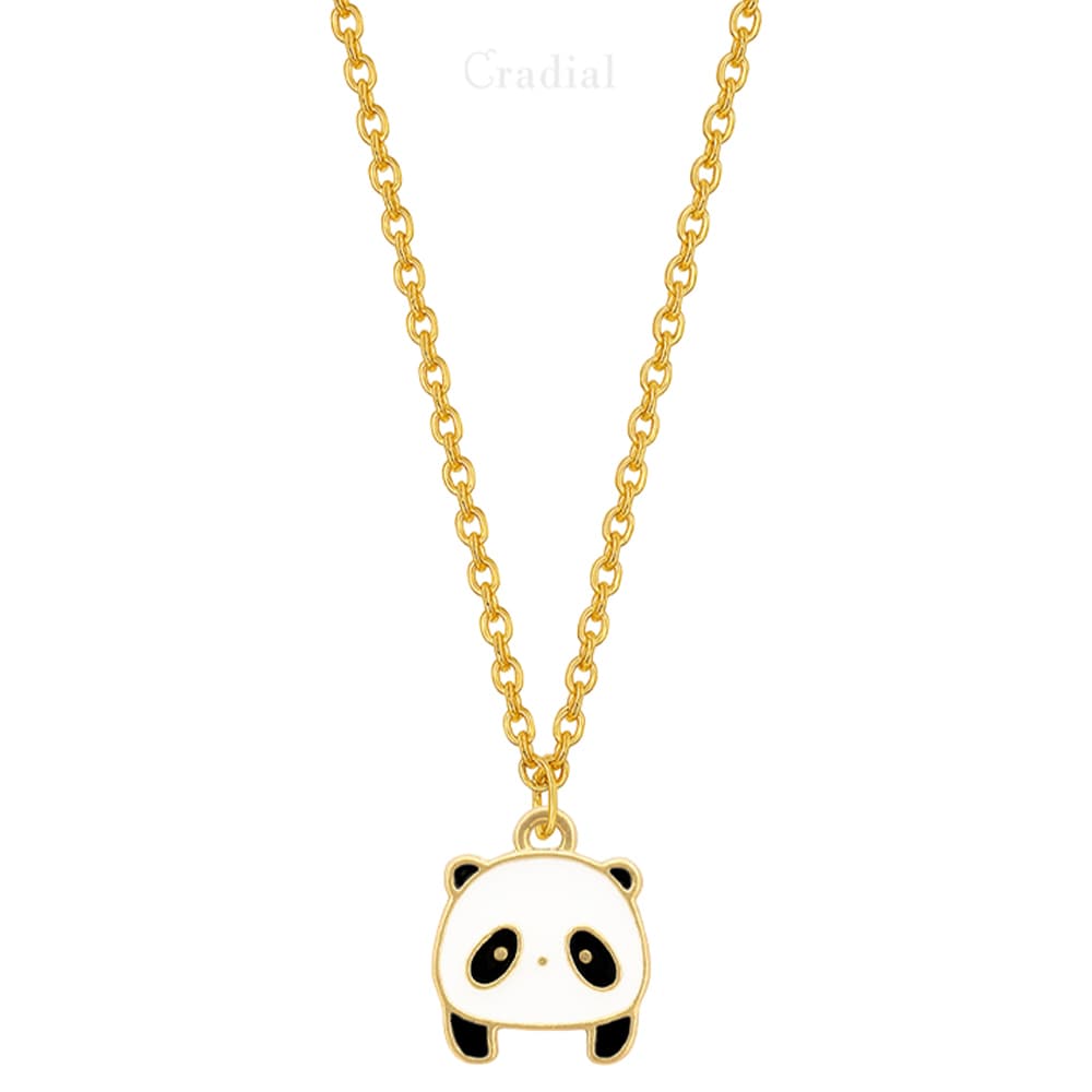 Tiny Panda Necklace