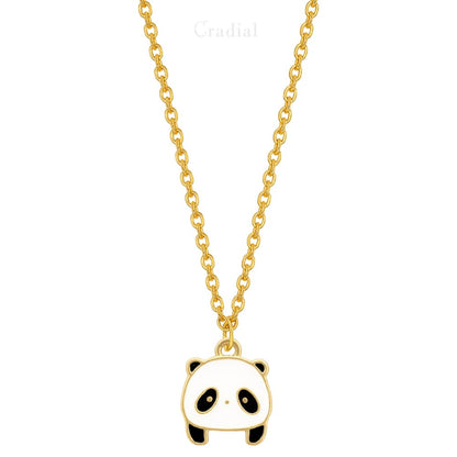 Tiny Panda Necklace