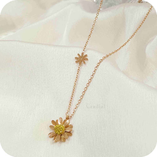 Sunflower Necklace