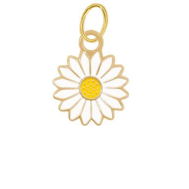 White Daisy Charm