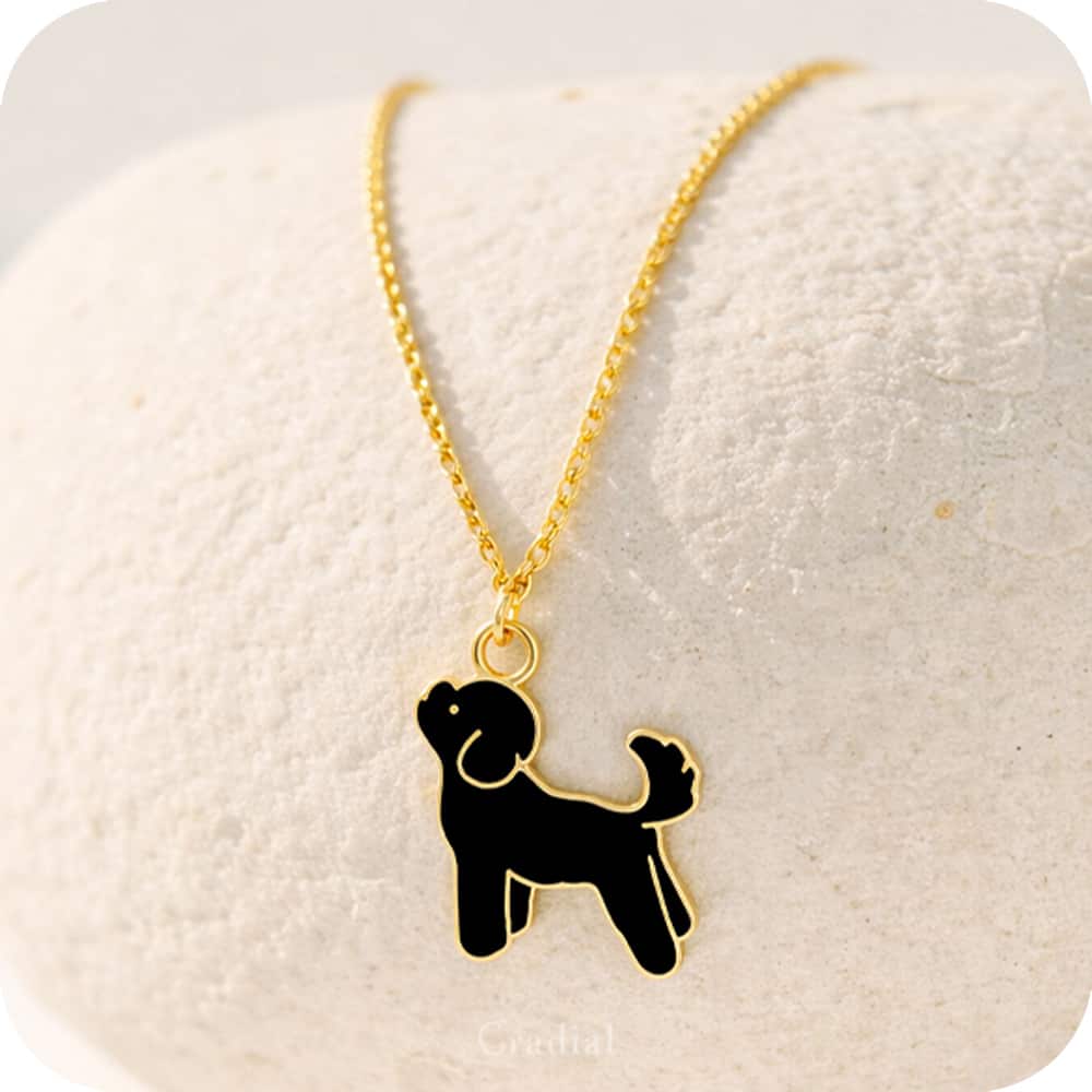 Black Dog Necklace
