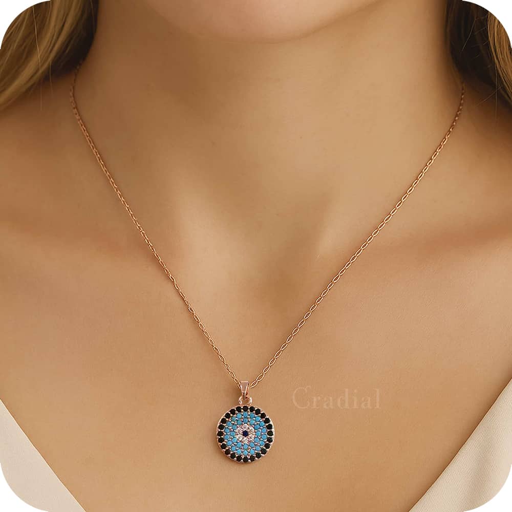Blue Evil Eye Necklace