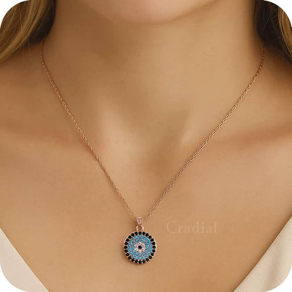 Blue Evil Eye Necklace
